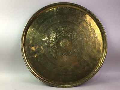 Lot 106 - 20TH CENTURY BRASS CHARGER