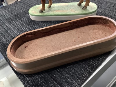 Lot 1259 - DORIS LINDNER FOR ROYAL WORCESTER, MODEL OF A HIGHLAND BULL