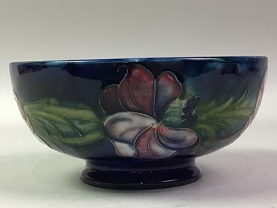 Lot 335 - MOORCROFT CIRCULAR BOWL