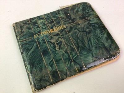 Lot 350 - GROUP OF AUTOGRAPH ALBUMS