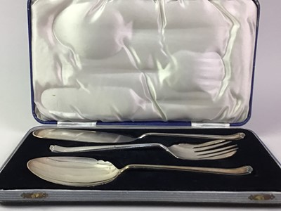 Lot 331 - COLLECTION OF PLATED CUTLERY