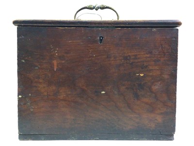 Lot 247 - 20TH CENTURY WOODEN STORAGE BOX