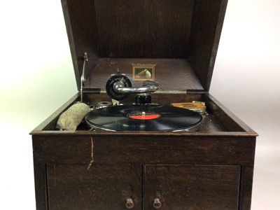 Lot 269 - 'HIS MASTERS VOICE' RECORD PLAYER