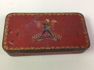 Lot 274 - GROUP OF TINS