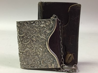 Lot 283 - LATE VICTORIAN PRAYER BOOK IN A SILVER CASE