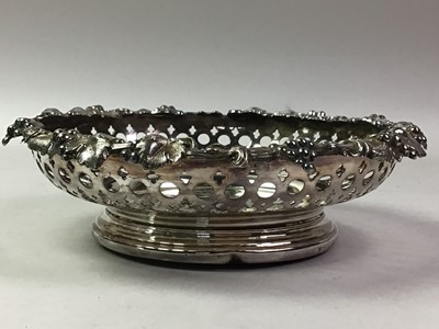 Lot 287 - COLLECTION OF SILVER PLATED WARE