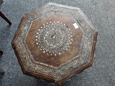 Lot 162 - TWO INDIAN TABLES