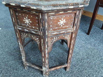 Lot 162 - TWO INDIAN TABLES