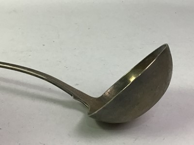 Lot 174 - SILVER LADLE