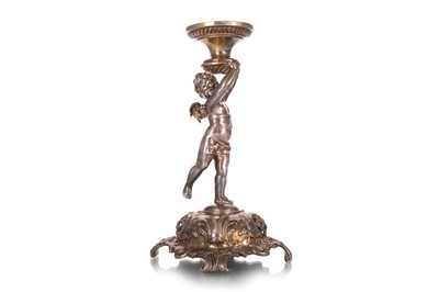 Lot 249 - WMF, SILVER PLATED FIGURE OF EROS