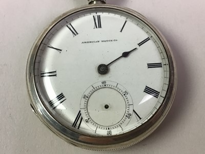 Lot 392 - GROUP OF FIVE POCKET WATCHES