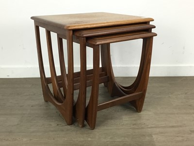 Lot 394 - NEST OF THREE G-PLAN TEAK 'BRASILIA' TABLES