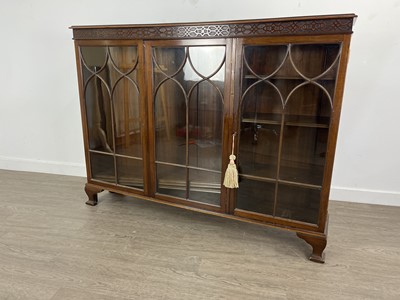 Lot 379 - MAHOGANY BOOKCASE