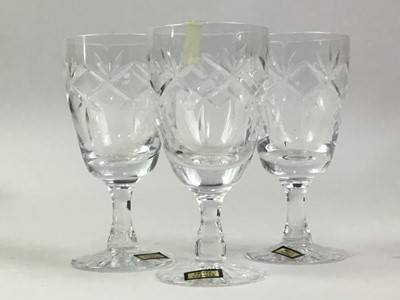 Lot 541 - GROUP OF EDINBURGH CRYSTAL GLASSWARE