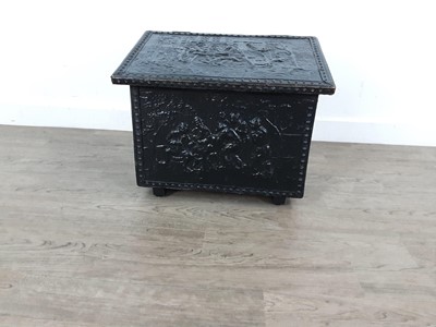 Lot 337 - EDWARDIAN COAL BOX