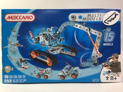 Lot 539 - SIX MODERN MECCANO MULTIMODELS CONSTRUCTION SETS