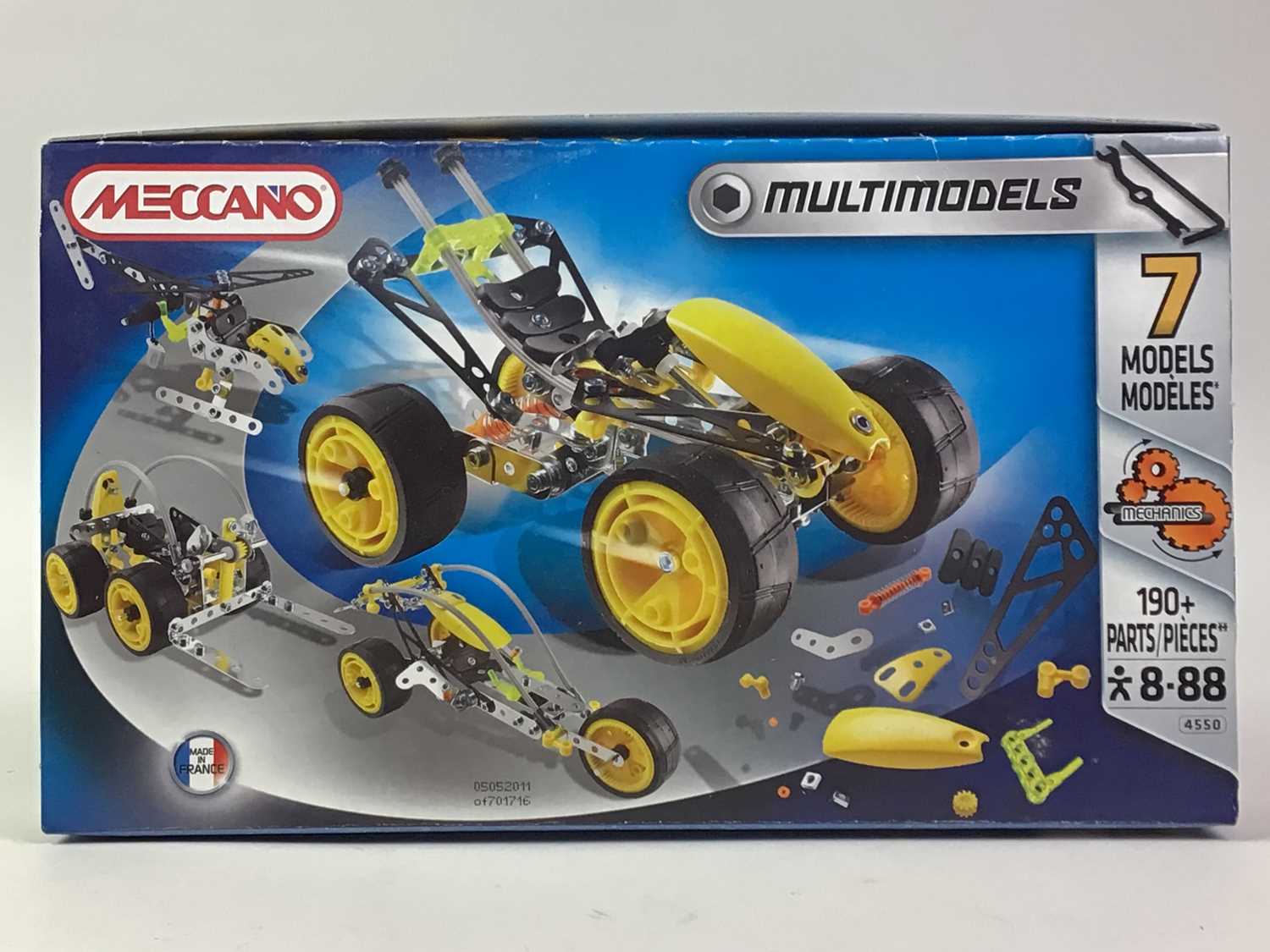 Lot 547 - SIX MODERN MECCANO MULTIMODELS CONSTRUCTION