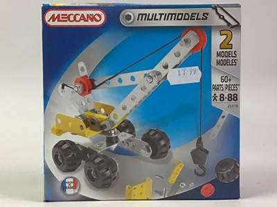 Lot 557 - MODERN MECCANO SPECIAL EDITION FIGHTER JET SET