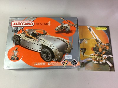 Lot 560 - THREE MECCANO CONSTRUCTION SETS