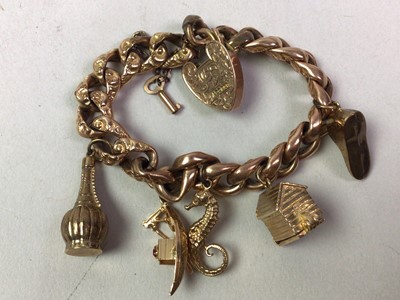 Lot 606 - CHARM BRACELET