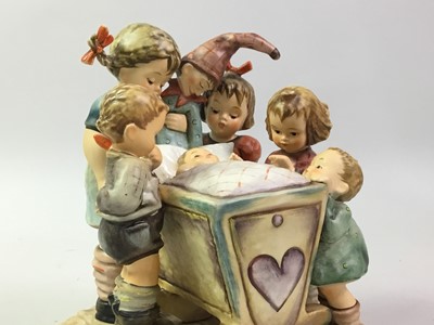 Lot 652 - HUMMEL FIGURE OF ROCK-A-BYE