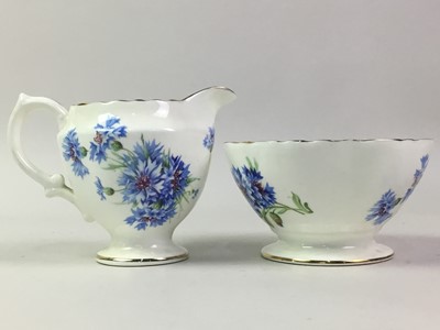 Lot 581 - HAMMERSLEY CORNFLOWER PART TEA SERVICE