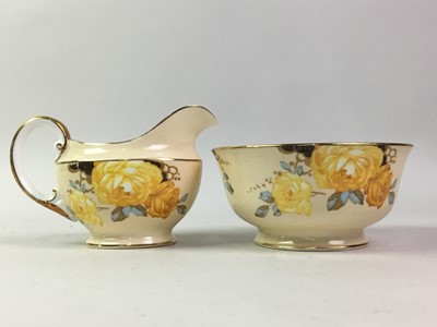 Lot 628 - AYNSLEY TWENTY ONE PIECE TEA SERVICE