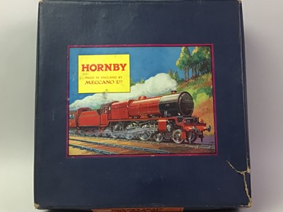 Lot 658 - GROUP OF VINTAGE HORNBY TRAIN SET BOXES