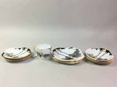 Lot 638 - SHELLEY QUEEN ANNE SUNSET AND TALL TREES TEAWARES