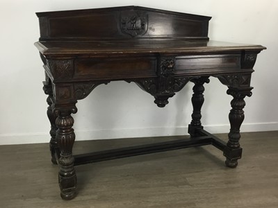 Lot 694 - VICTORIAN CONSOLE TABLE