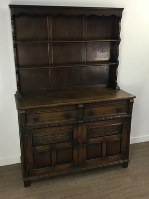 Lot 707 - REPRODUCTION OAK WELSH DRESSER