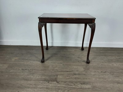 Lot 712 - WALNUT SIDE TABLE