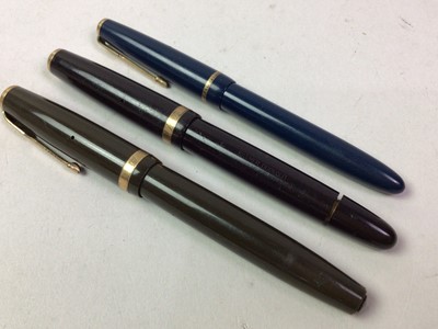 Lot 613 - COLLECTION OF FOUNTAIN PENS