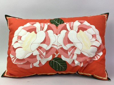 Lot 645 - TWO HERMES CUSHIONS AND AN ASHTRAY