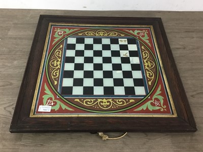 Lot 733 - GLASS GAMES BOARD