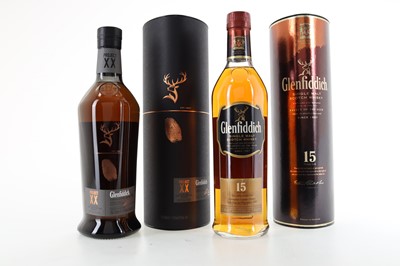 Lot 44 - GLENFIDDICH PROJECT XX AND GLENFIDDICH 15 YEAR OLD