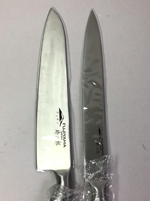 Lot 867 - SET OF KITCHEN KNIVES