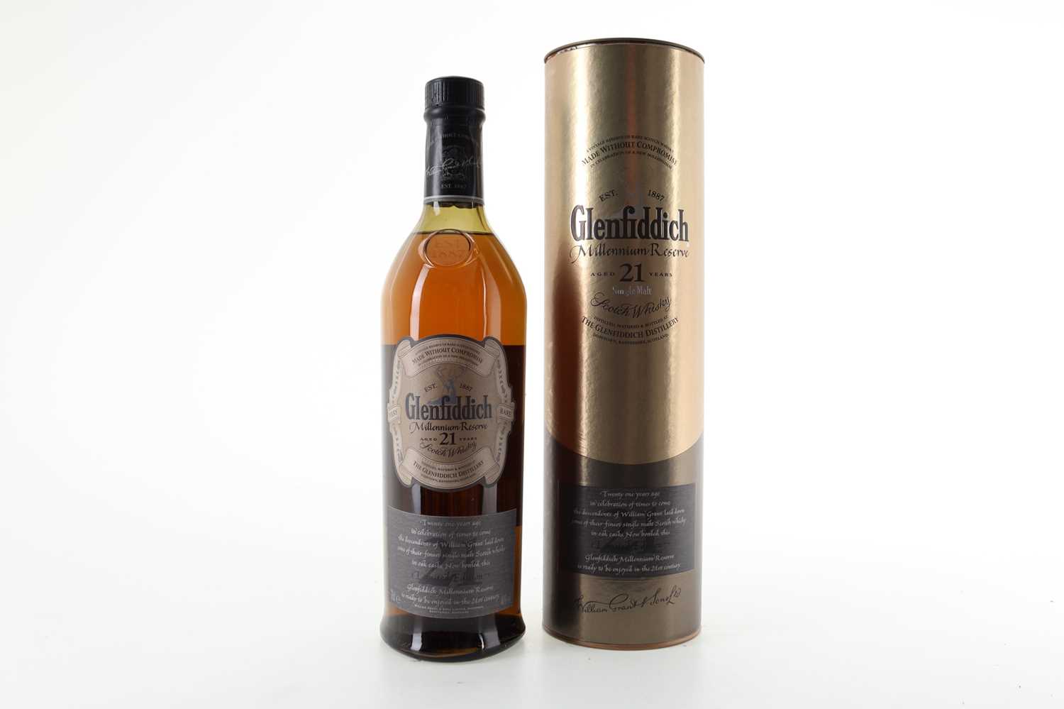 Lot 38 - GLENFIDDICH 21 YEAR OLD MILLENNIUM RESERVE