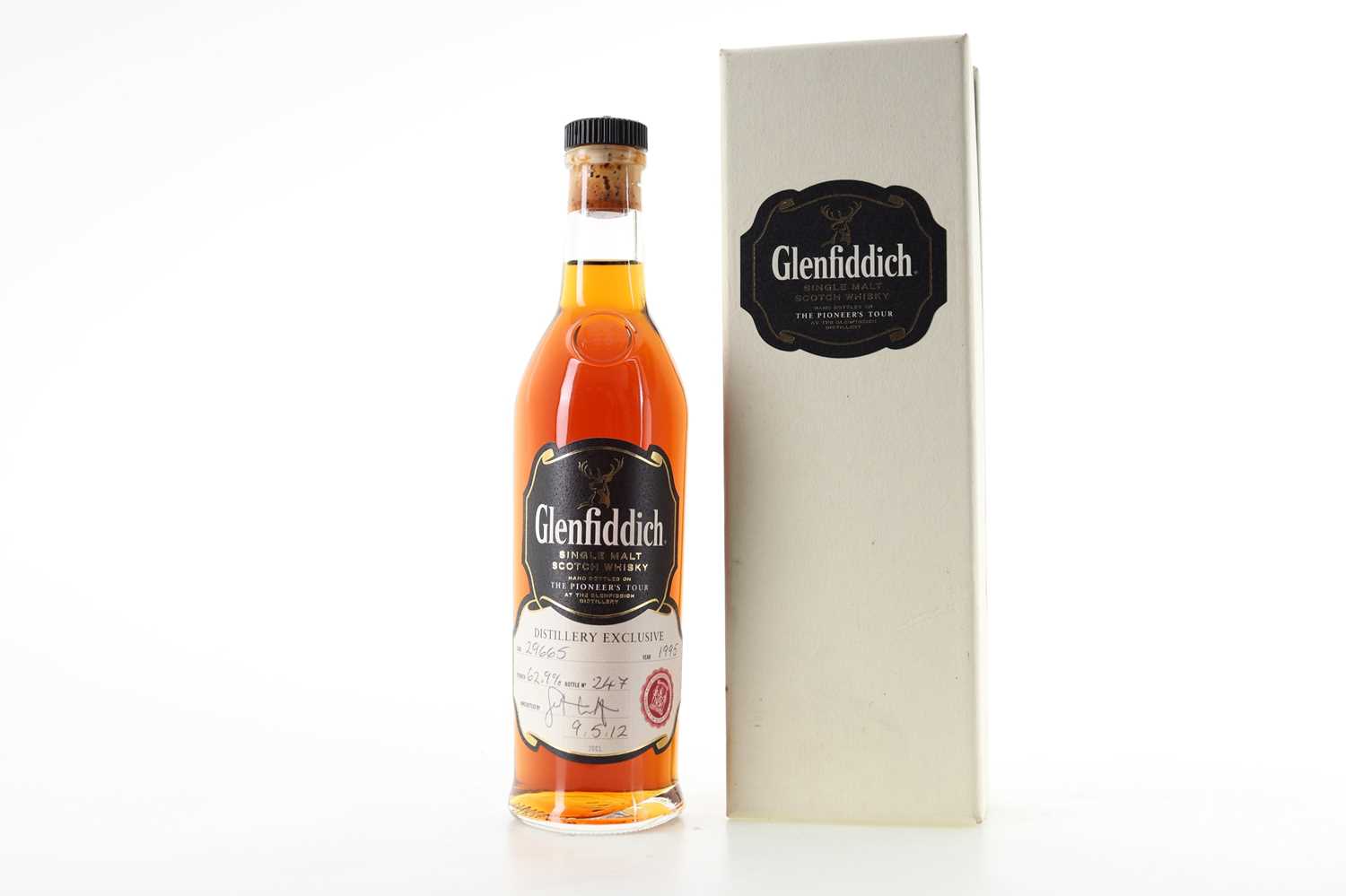 Lot 56 - GLENFIDDICH 1995 PIONEER'S TOUR DISTILLERY EXCLUSIVE 20CL