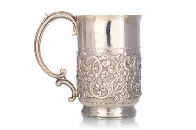 Lot 210A - EDWARDIAN SILVER CHRISTENING MUG