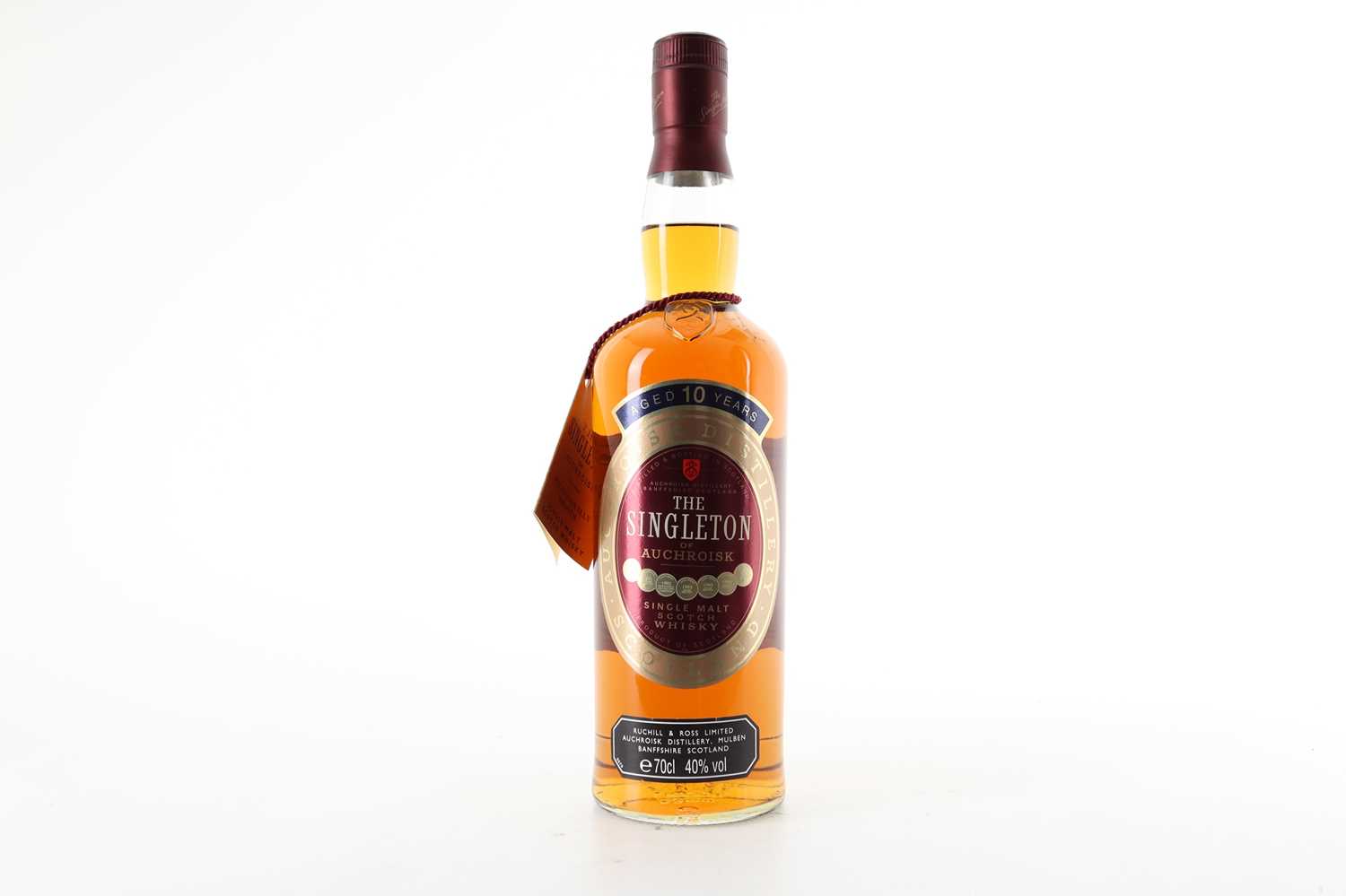 Lot 62 - SINGLETON OF AUCHROISK 10 YEAR OLD