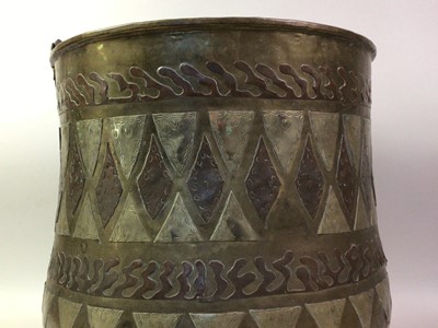 Lot 79 - EASTEN BRASS AND COPPER POT