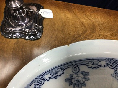 Lot 53 - VICTORIAN WASH BASIN AND EWER