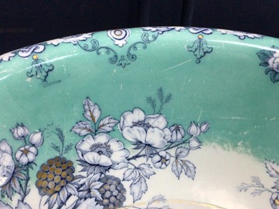 Lot 53 - VICTORIAN WASH BASIN AND EWER