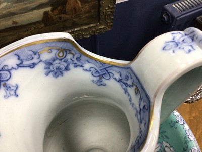Lot 53 - VICTORIAN WASH BASIN AND EWER