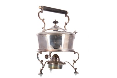 Lot 55A - GEORGE VI SILVER KETTLE ON STAND