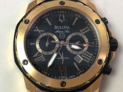 Lot 61 - GENTLEMAN'S BULOVA WRISTWATCH