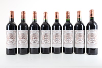 Lot 129 - 8 BOTTLES OF BARON DE PICHON-LONGEUVILLE 1996 PAUILLAC