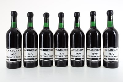 Lot 108 - 7 BOTTLES OF COCKBURN'S 1970 VINTAGE