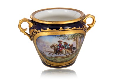 Lot 1318 - SEVRES, TWIN HANDLED BOWL